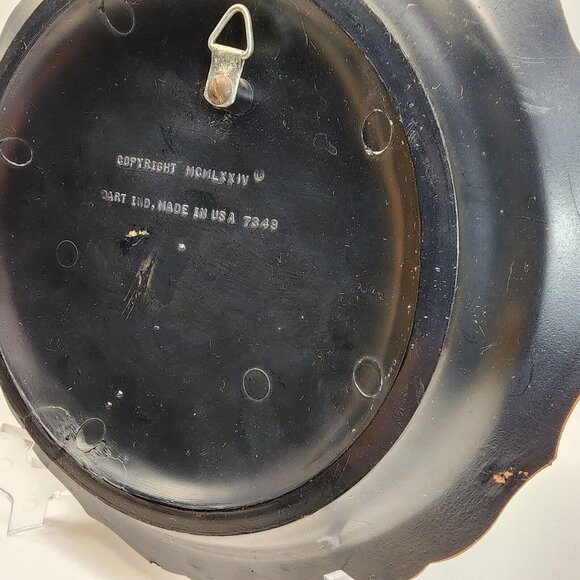 Vtg Dart Naval Ship Round Wall Decor Boat Grandpa Coastal Dark Academia  READ - Picture 2 of 6